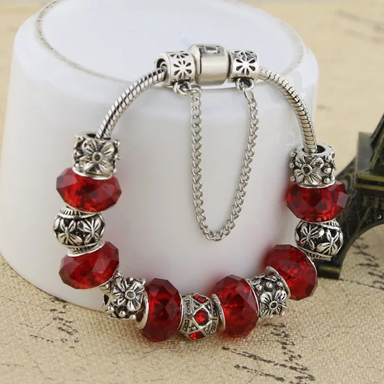 Женский браслет pandora европейский и американский Рождественский из серебра с