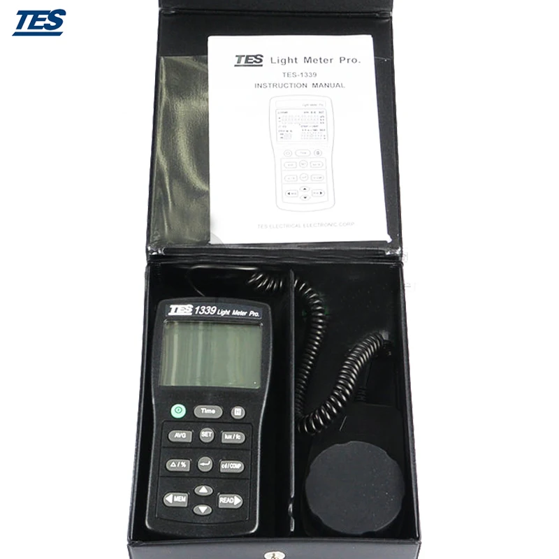 

TES-1339 Digital Light Meter Luminous Flux Meter