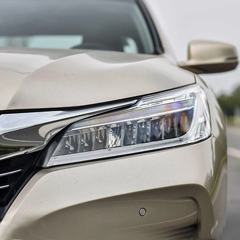 Hlxg 2шт светодиодный головной светильник LED для Honda Accord 2016 2017 s Angel Eye автомобильные
