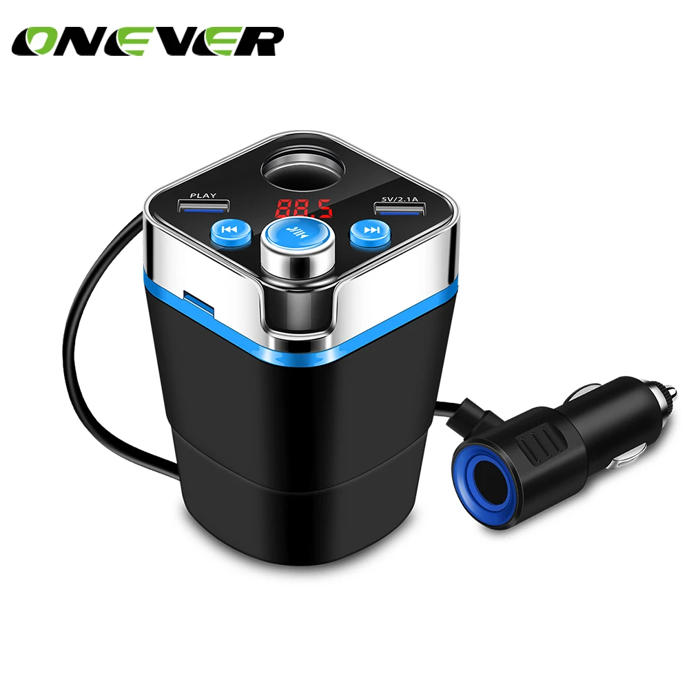 Автомобильный Bluetooth прикуриватель 2 порта USB|car kit fm transmitter|transmitter mp3fm transmitter mp3 |