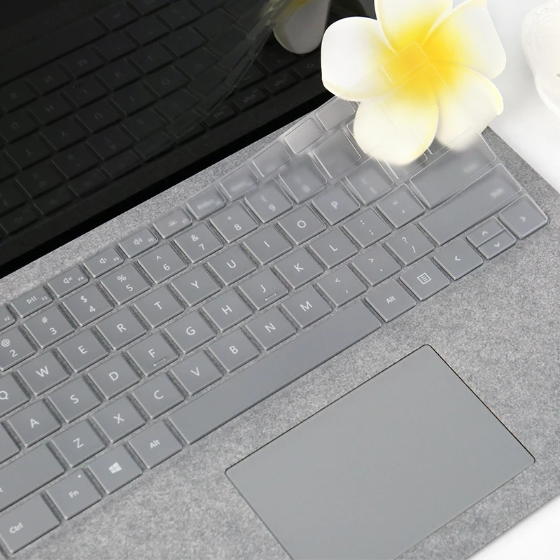 10,8 12,3 12 13 13,3 для microsoft поверхности 1 2 3 Pro 3 4 5 поверхности ноутбук книга прозрачный TPU защита для клавиатуры ноутбука кожного покрова