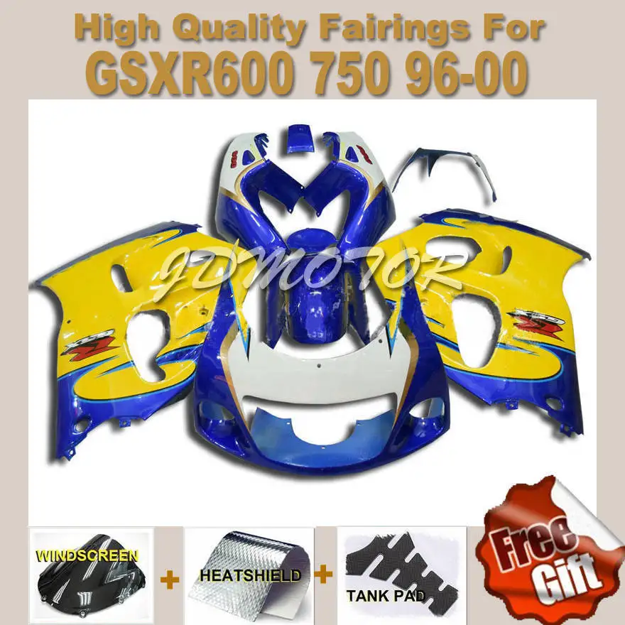 Обтекатели для GSXR600 97 96 98 99 00 Suzuki GSXR750 1997 1996 1998 1999 2000 обтекатель части Z3J78|fairing parts|suzuki