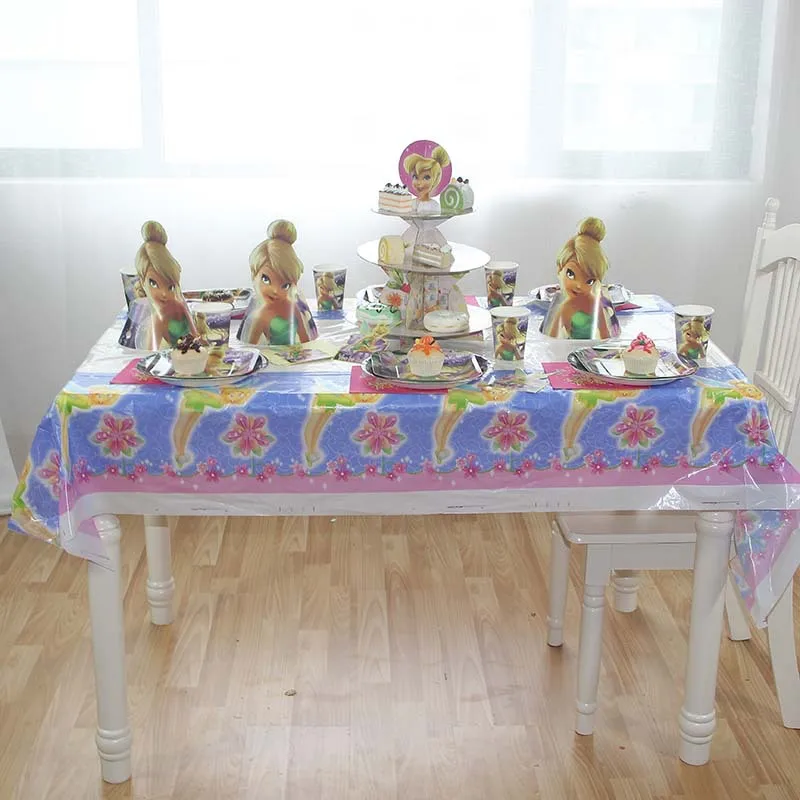 Набор одноразовой посуды TinkerBell для тематических праздничных мероприятий