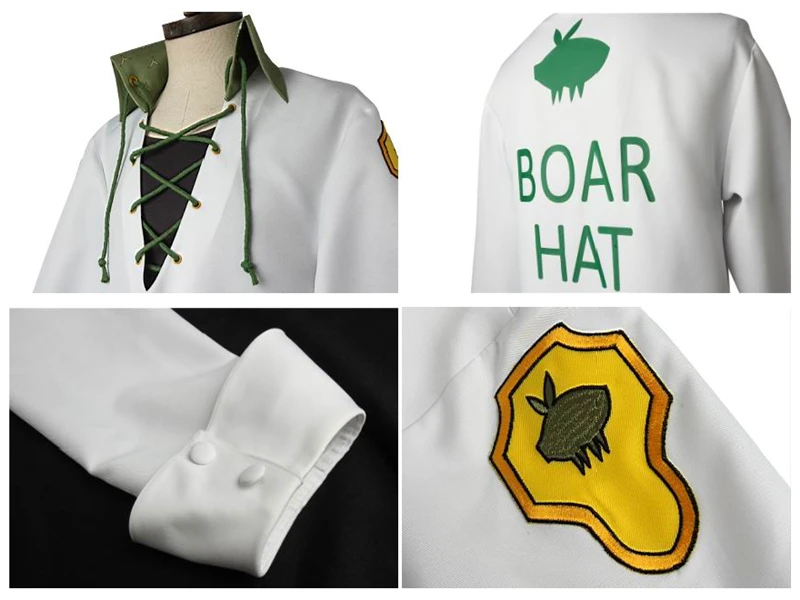 High quality The Seven Deadly Sins Meliodas Cosplay Costume Nanatsu no Taizai Full Set Unifrom |