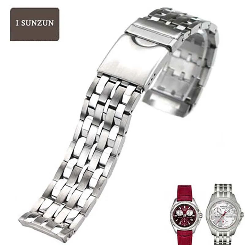Браслет из нержавеющей стали для часов Tissot T008 PRC100 T22 17/20 мм|Ремешки часов| |