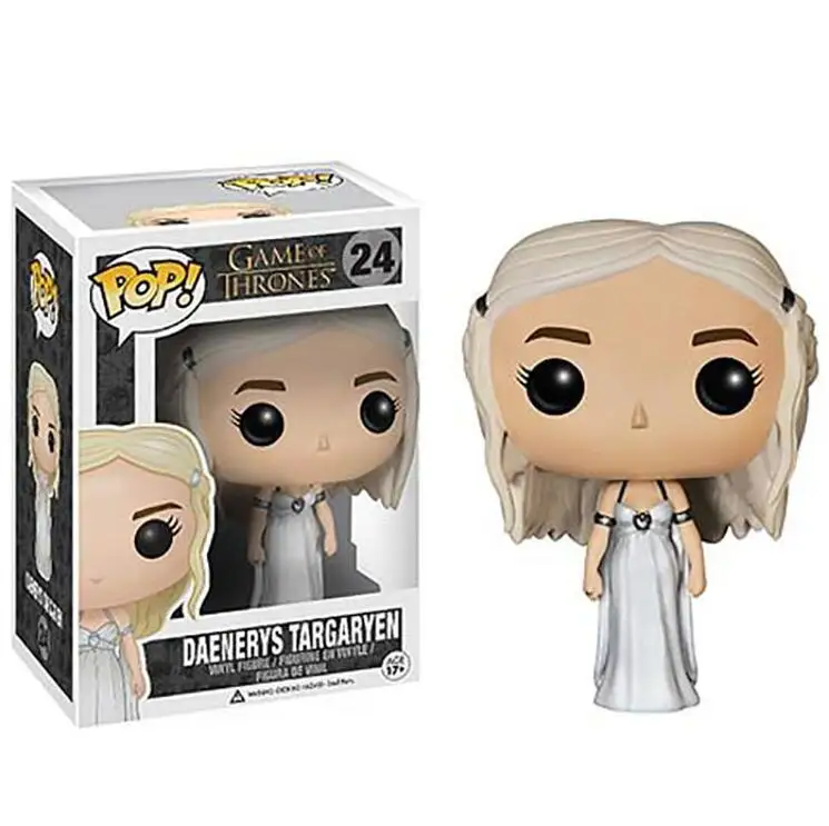 FUNKO поп Игра престолов ПВХ коллекционные игрушки Джон Таргариен дрогон призрак Тирион Ланнистер экшн фигуры Детские игрушки