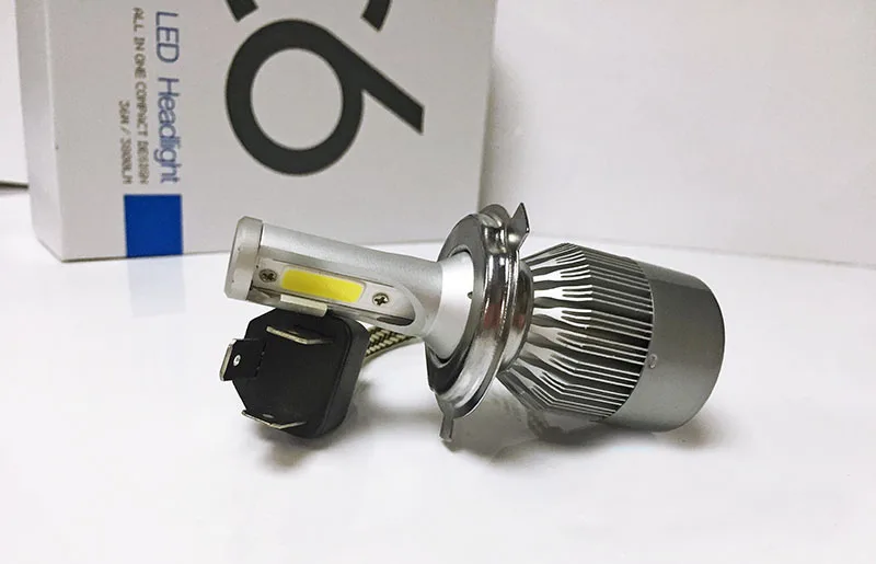 1 шт. комплект автомобильных светодиодных фар H1/H3/H4/H7/H11/9005/9006/880/881/H27/9012 6000K 12 В 24 |