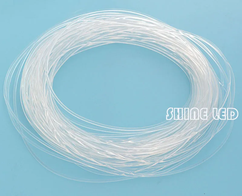 Суперъяркий волоконно-оптический кабель из ПММА боковой светящийся Диаметр 3 0 мм