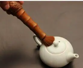 Бамбуковый кастрюля ручка бамбуковый чай церемония Аксессуары чайный набор