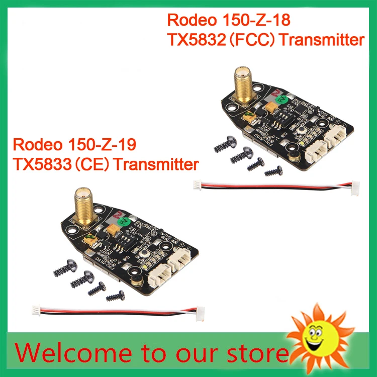 Walkera Rodeo 150 RC Drone запасные части Z 18 TX5832 (FCC) передатчик/Rodeo 19 TX5833(CE) передатчик|Детали