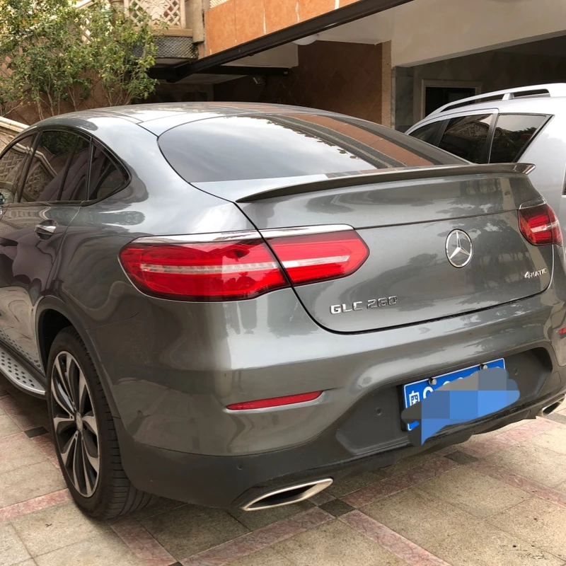 MONTFORD подходит для Benz Coupe GLC300 GLC200 GLC260 спойлер 2017 автомобиля ABS пластик Неокрашенный