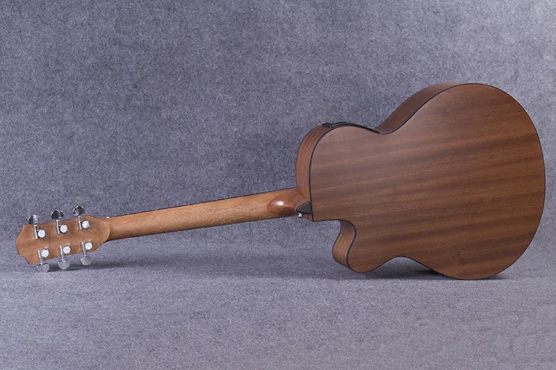 40 дюймов Акустическая народная гитара палисандр гриф Sapele Guitarra с пятью сегментами Equilibrium EQ Музыкальные инструменты