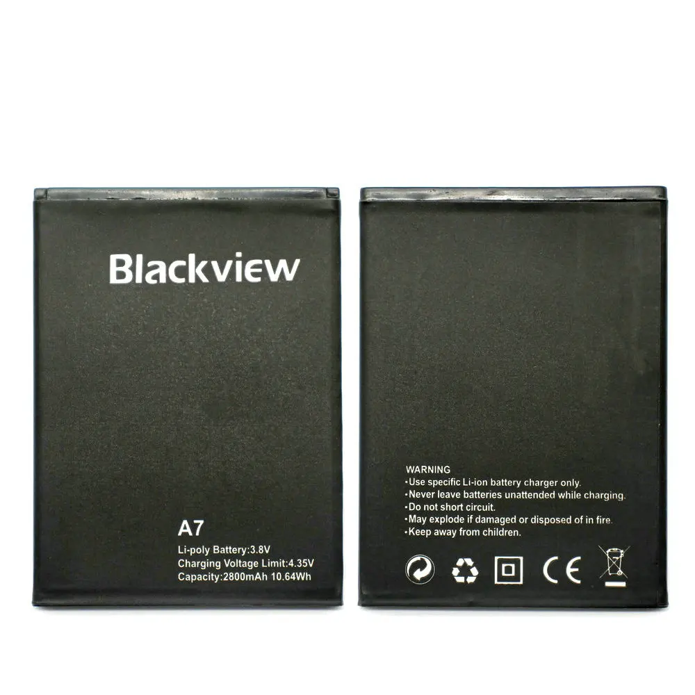 Высококачественный аккумулятор 2800 мАч для Blackview A7 мобильный телефон + код