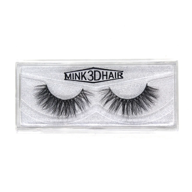

Thick Fake Lashes Eyelash Real Mink Eyelashes Handmade 3D Mink Hair Lashes Natural False Eyelashes Extension Makeup Tool