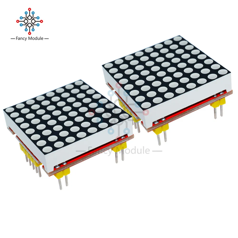 5 В/3,3 В СВЕТОДИОДНЫЙ матричный 8x8 MAX7219 дисплей модуль для Arduino NEU модуль