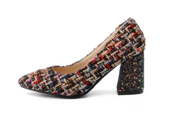 Элегантные женские туфли-лодочки на высоком каблуке Zapatos Mujer женская свадебная