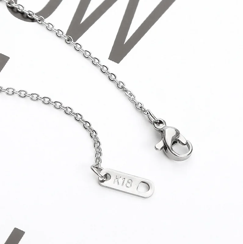 Крест граница горячий стиль 26 английские буквы из нержавеющей стали кулон