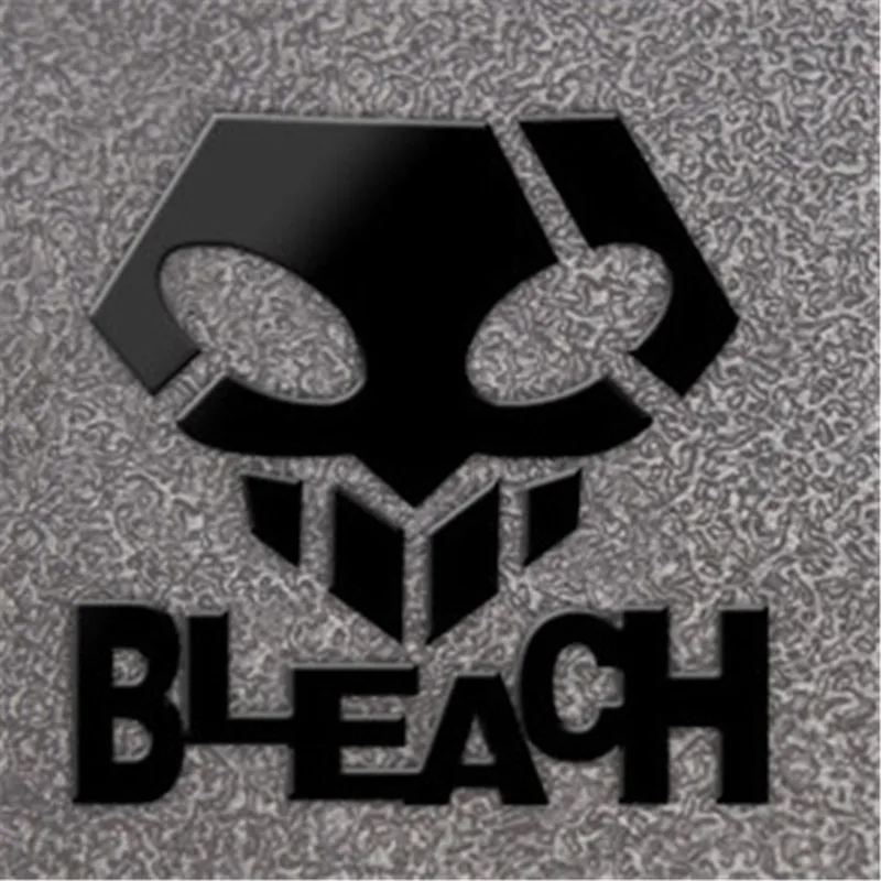 C Японский Аниме BLEACH декоративные наклейки отаку для мыши ноутбука iPhone XS Xiaomi LG смартфон металлическая наклейка лучший подарок - Цвет: C
