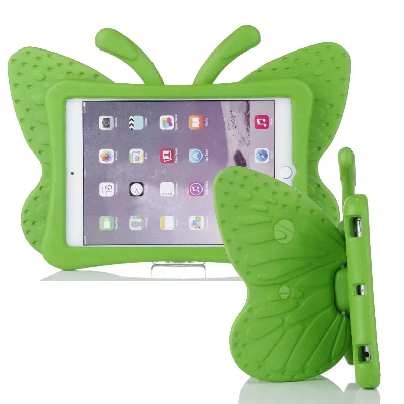 Противоударный чехол EVA для iPad mini 1 2 3 детский милый с мультяшной бабочкой и