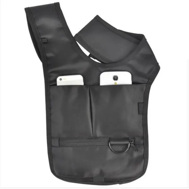 Мульти функциональный Мужской груди дорожная нагрудная сумка безопасности для