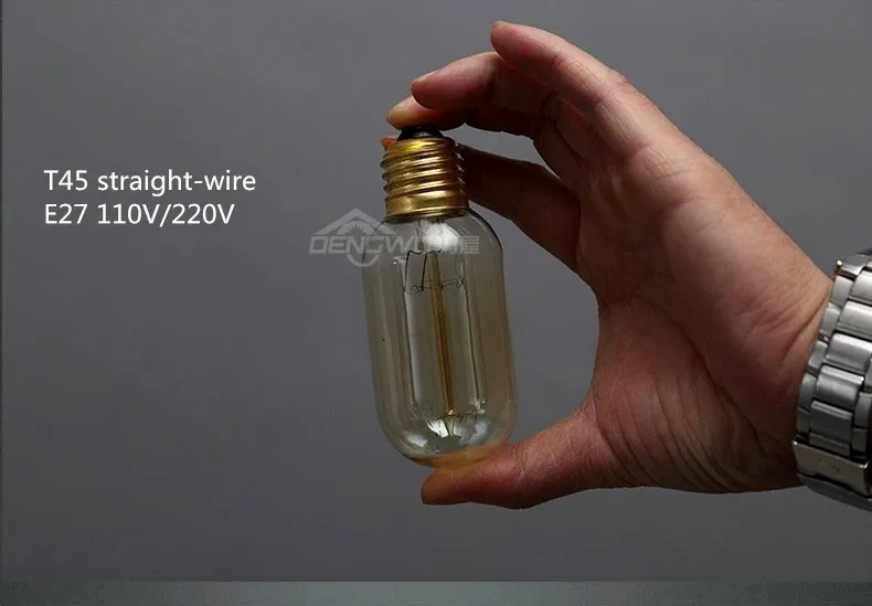 Винтажный Лофт ретро DIY E27 спиральный светильник накаливания Новинка приспособление стеклянные лампы Эдисона 40 Вт 60 Вт 110-240 В подвесные лампы светильник ing