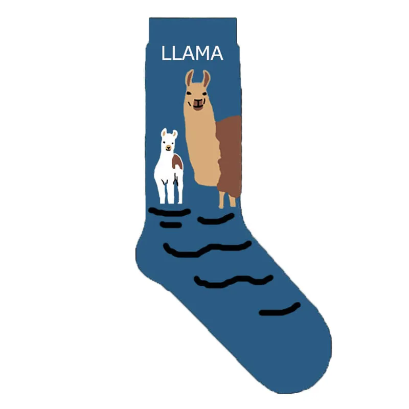 Оригинальные носки llama милые новые подарок на день матери Alpaca женские M-99K1 20/50/100