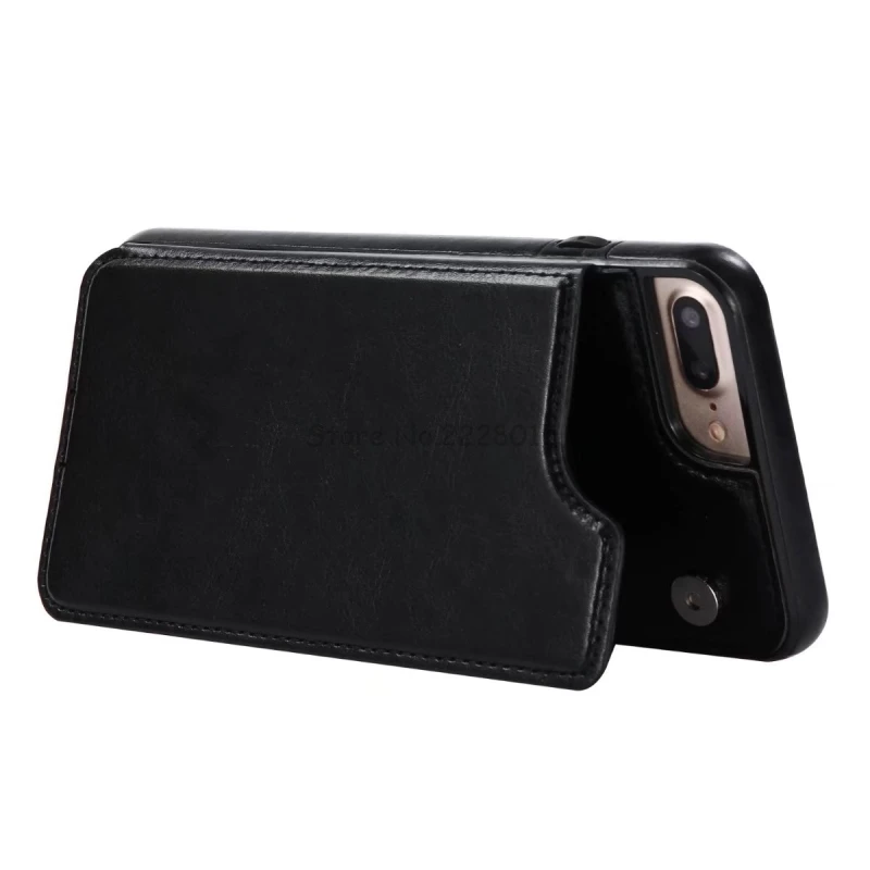 TANZ Soft CASE For iPhone 5 5s SE Case 7 8 Plus 7plus 6 6s Cases Wallet Leather Flip Cover Buckle Phone Coque |
