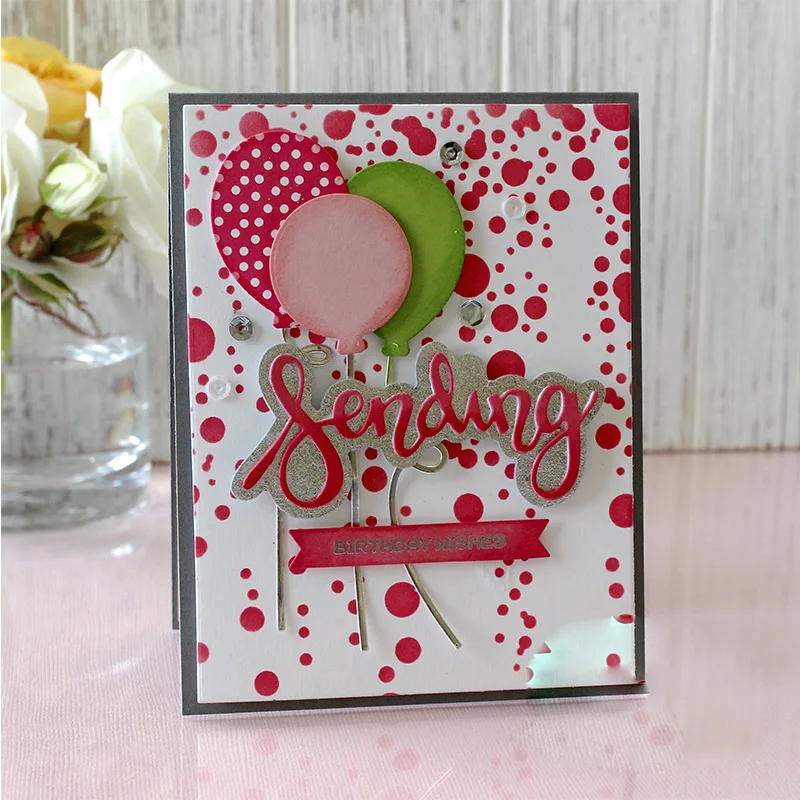 Дождевыми каплями пузырь Пластик трафарет для рисования набор сделай сам