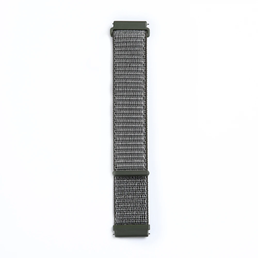 22 мм 20 мм нейлоновый ремешок для samsung gear S3 S2 Sport Frontier Classic Watch Band Galaxy Watch 42 мм 46 мм Huami Amazfit ремешок Bip