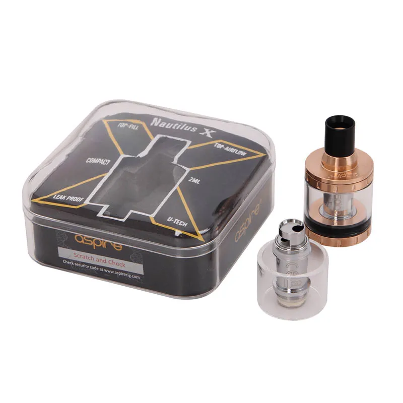 Оригинальный Aspire Nautilus X распылитель 2 мл емкость бак регулируемый Топ поток