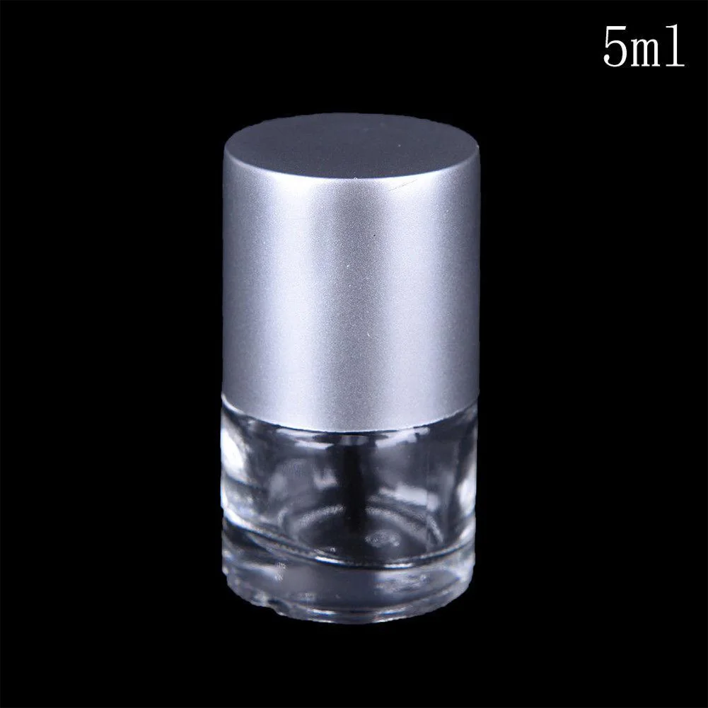 5/8/10ml Clear Glass Empty Nail Polish Bottle Container With A Lid Brush For DIY Nails | Красота и здоровье