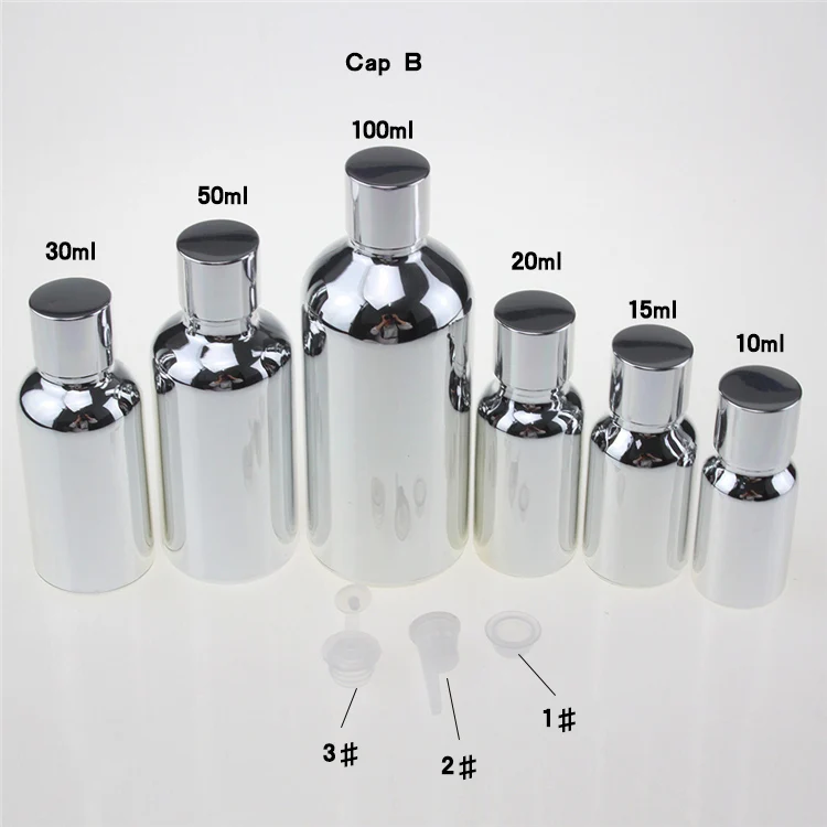 Горячая Распродажа 100 шт. мл стеклянный флакон духов с алюминиевой крышкой