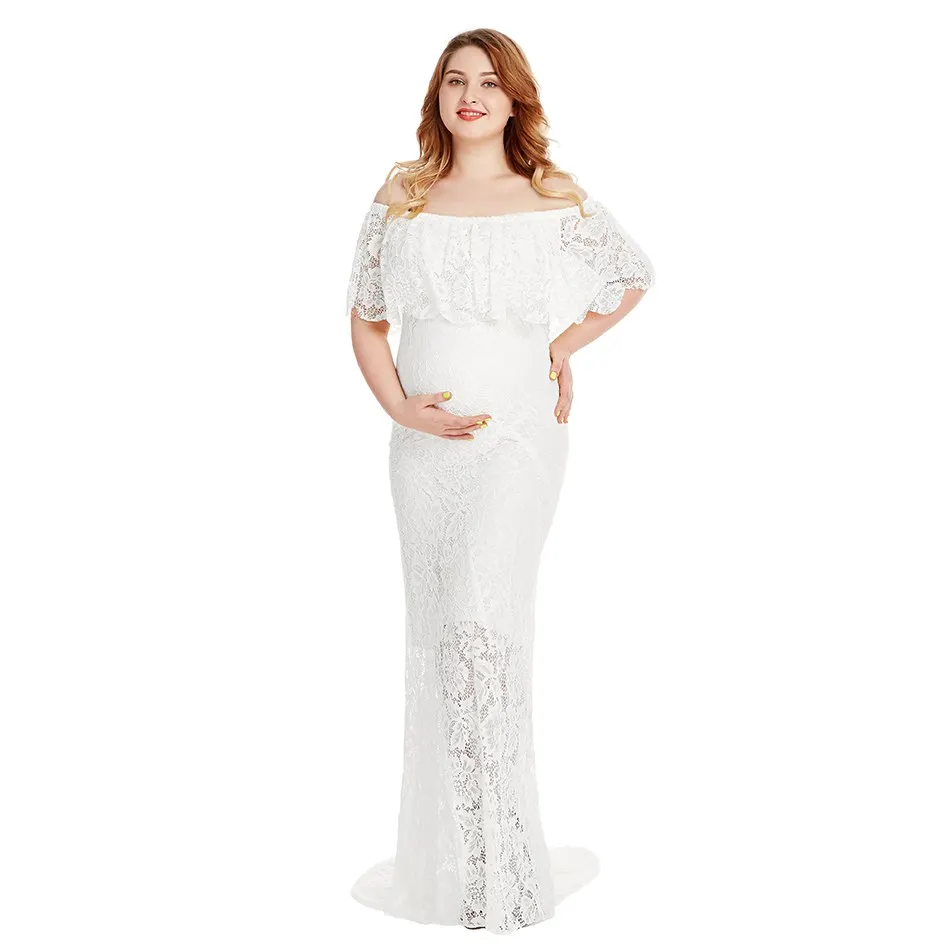 7 стилей модель для беременных Вечерние ное Вечернее Платье макси с открытыми