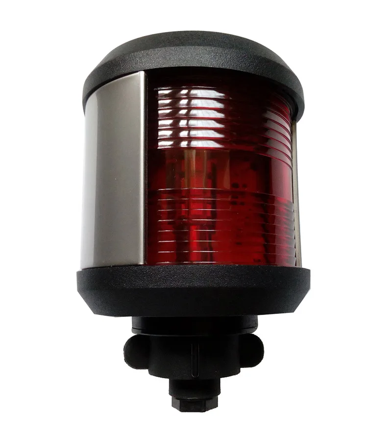 Port Light 12V Светодиодный светильник для морской лодки, яхты, навигации, красный, зеленый, с правого борта, белый сигнальный светильник - Цвет: Port Light