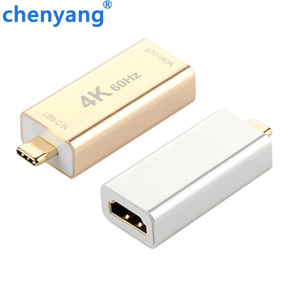 Металлический корпус новый Переходник USB 3 1 Type C папа HDMI совместимый мама 4K