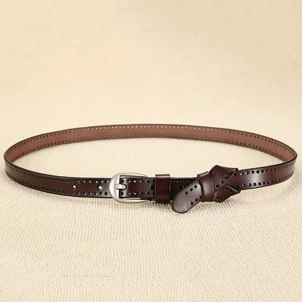 Новая мода, женский ремень из натуральной кожи, выдалбливают ремни из коровьей кожи для джинсов, высокое качество, винтажные женские ремни Ceinture Femme
