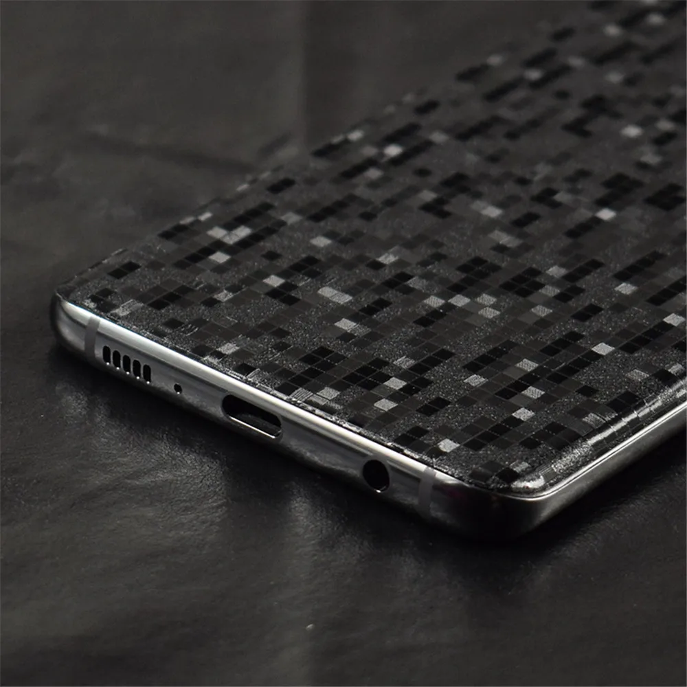 Защитная пленка на заднюю крышку для Samsung Galaxy S10 S9 S8 Plus Note 9 8 углеродное волокно