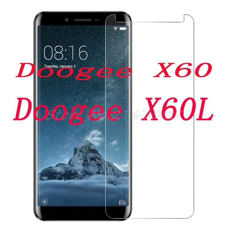 Закаленное стекло 9H для смартфона Doogee X60L X60 5 дюйма Взрывозащищенная защитная