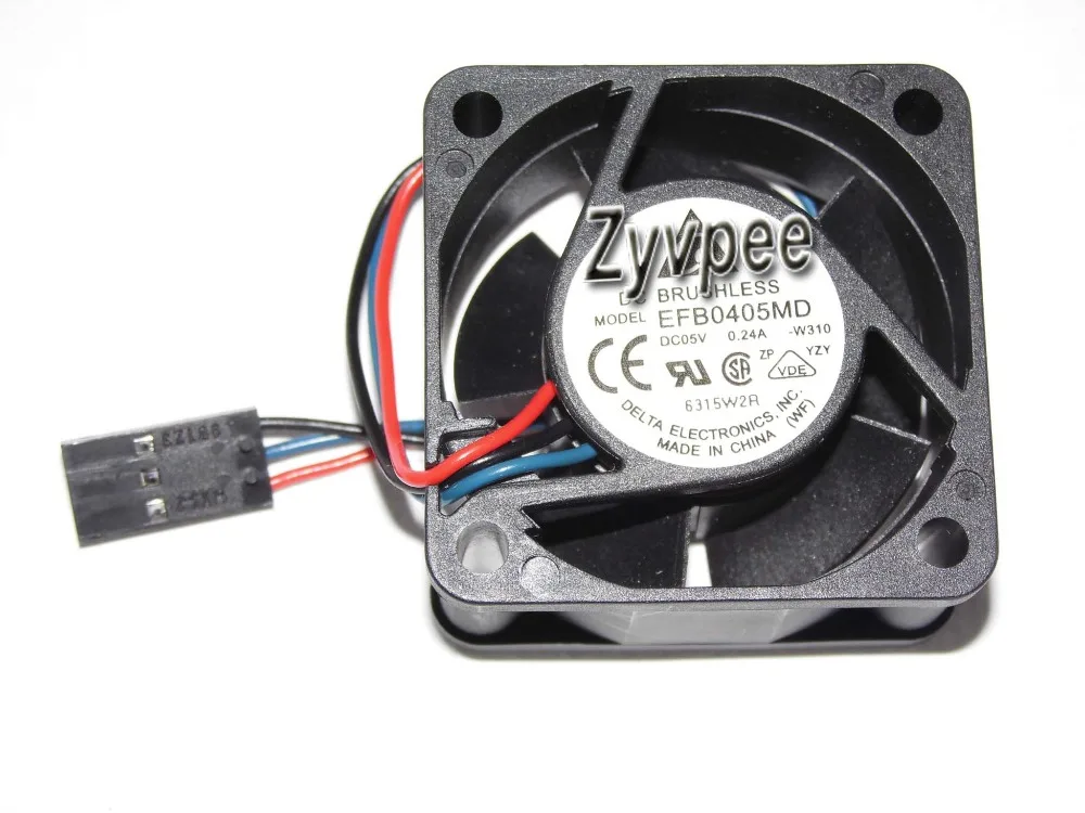 Новый вентилятор для чехла 4 см 4020 EFB0405MD W310 5В 0.24A 3 провода pin