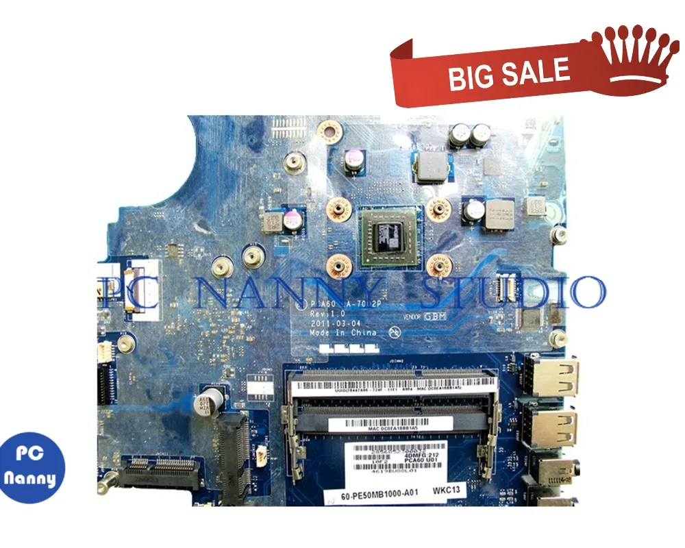 Компьютерная Няня для ASUS ET2011EGT ET2011AUKB материнская плата ноутбука DDR3