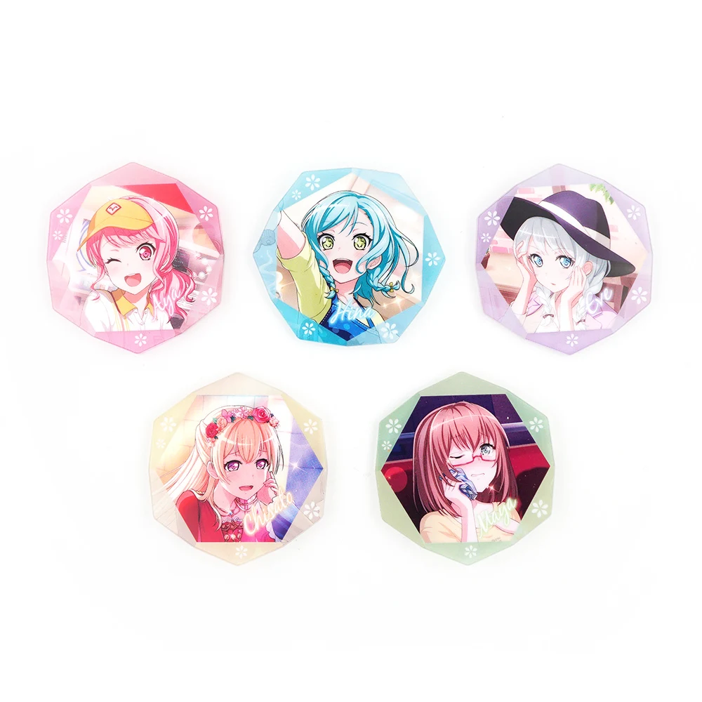 Bang Dream! Пастельные палитры Аниме игра МАРУЯМА Айя хикава Хина ширасаги чисато