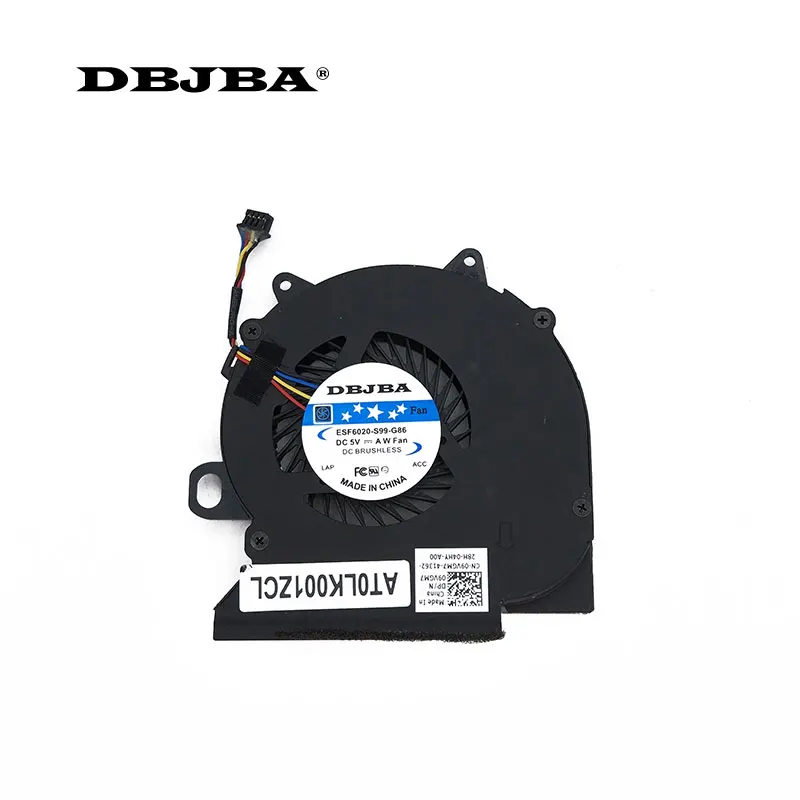 Новый вентилятор охлаждения процессора ноутбука для DELL LATITUDE E6330 E6430S 9VGM7 CN 09VGM7 DC5V