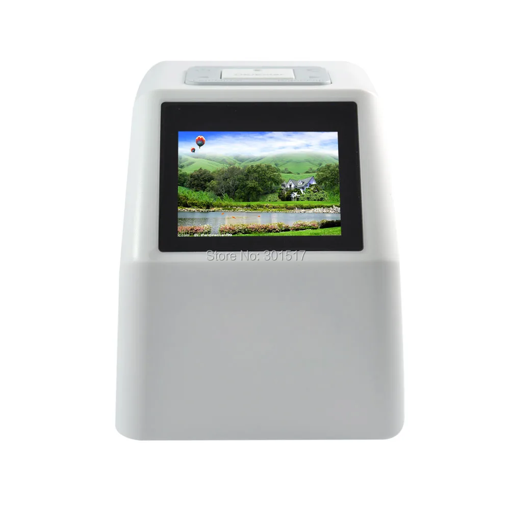 High Resolution 14.0 Mega Pixels Film Potable Scanner Photo 2.36&quot TFT Screen Convert Slides to Digital US EU AU Plug | Компьютеры и