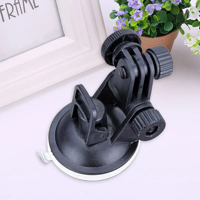 Auto Car Window Suction Cup Mount Bracket Holder For DVR DV Camera Black