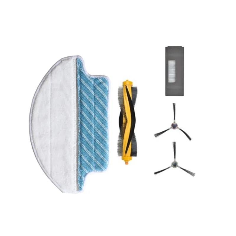 as photo shown Robot Cleaner Main Side Brush Mop Cloth Filter for Ecovacs DEEBOT M80 M80 Pro DT85 DT83 DM81 DM85 Vacuum Cleaner Filter Parts - Цвет: as photo shown