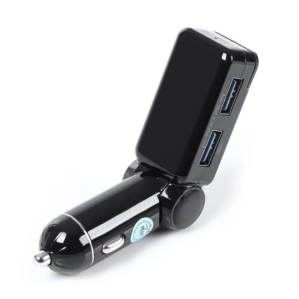 BC06S Bluetooth Автомобильное Зарядное Устройство Беспроводной Dual USB Mp3 плеер FM