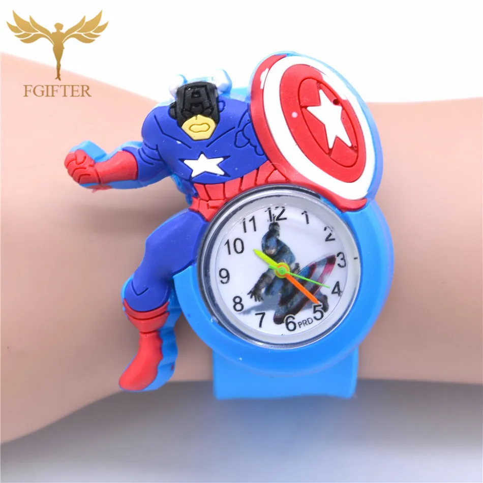 Kids Boys Watches Детская игрушка, подарок, детские часы с мультяшным автомобилем, детские электронные часы с героями мультфильмов для мальчиков, От 1 до 6 лет для маленьких мальчиков и девочек, детские часы - Цвет: Kids Boys Watches