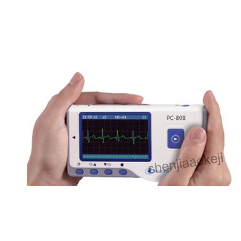 

Rapid measurement of electrocardiogram cardiac monitoring of heart rhythm home electrocardiogram dynamic monitoring recorder 1pc