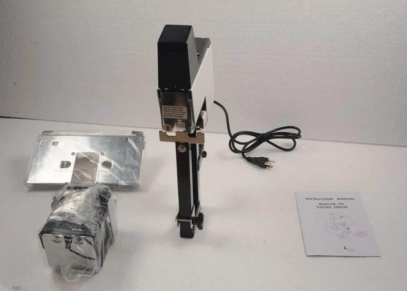 Электрический автоматический Быстрый степлер 110 В/220 В плоская и седельная