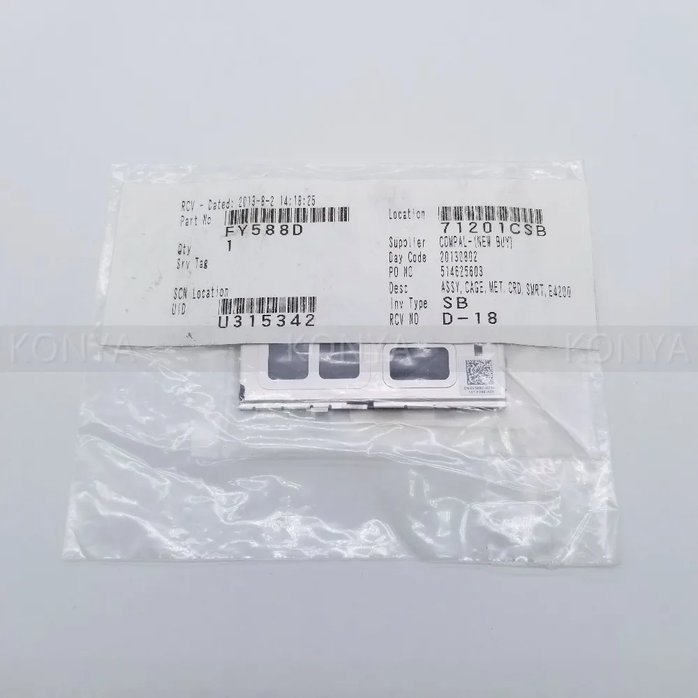 Новый оригинальный для Dell Latitude E4200 Smartcard Card Reader Board Y588D 0Y588D|Компьютерные кабели и